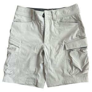 zhik Gray Cargo Shorts (size 28)